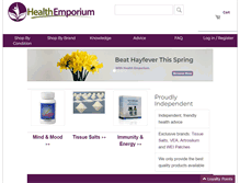 Tablet Screenshot of health-emporium.co.uk